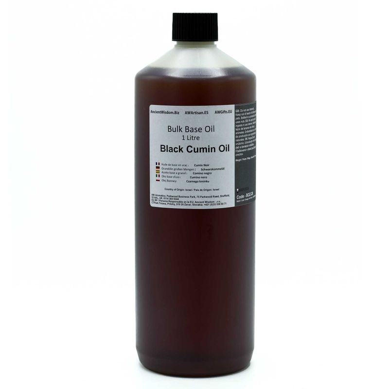 Svart Spiskumminolja - 1 Liter