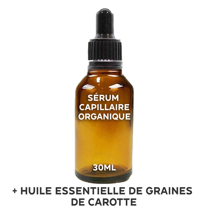 Ekologiskt Hårserum Utan Etikett 30ml - Morotsfrö