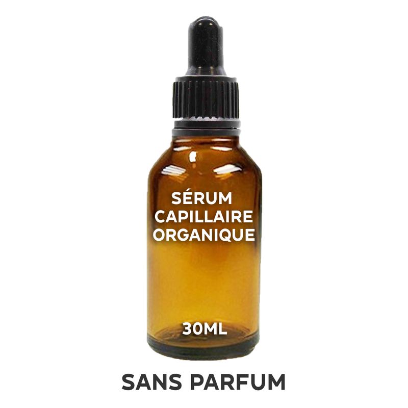Ekologiskt Hårserum Utan Etikett 30ml - Oparfymerat