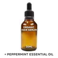 Ekologiskt Hårserum Utan Etikett 30ml - Pepparmynta