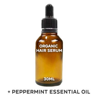 Ekologiskt Hårserum Utan Etikett 30ml - Pepparmynta