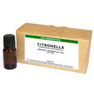 Citronella Ekologisk Eterisk Olja 10ml - Utan Etikett
