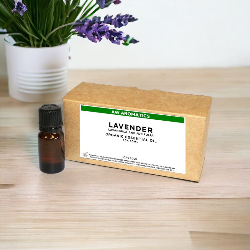Lavendel Ekologisk Eterisk Olja 10ml - Utan Etikett
