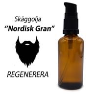 50ml Skäggoljor - Nordisk Gran - Utan Etikett