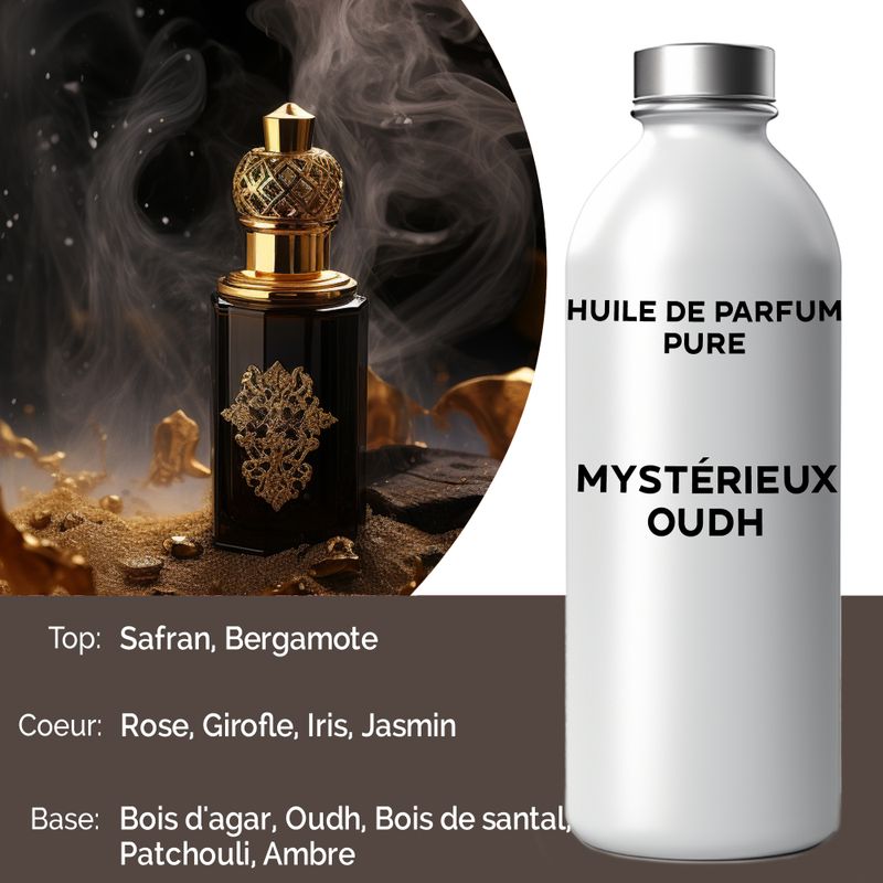 Mystisk Oudh Ren Doftolja - 500ml