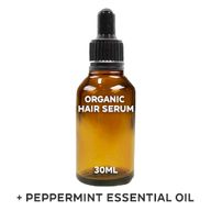 Ekologiskt Hårserum Utan Etikett 30ml - Pepparmynta