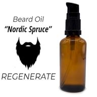 50ml Skäggoljor - Nordisk Gran - Utan Etikett