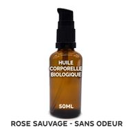 Ekologisk Kroppsolja 50ml - Nypon (Oparfymerad) - Utan Etikett