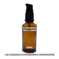 Ekologisk Kroppsolja 50ml - Rosmarin & Rökelse - Utan Etikett