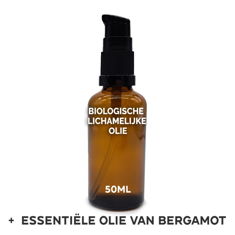 Ekologisk Kroppsolja 50ml - Bergamott - Utan Etikett