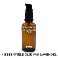 Ekologisk Kroppsolja 50ml - Lavendel - Utan Etikett