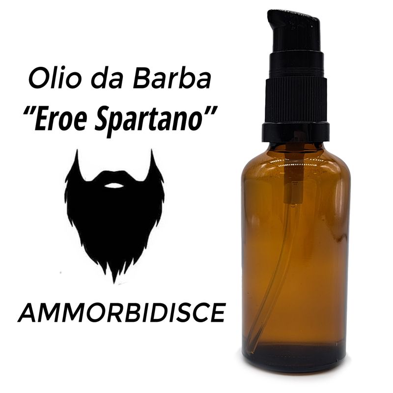 50ml Skäggoljor - Spartansk Hjälte - Utan Etikett
