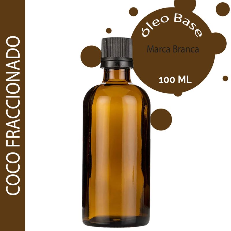 Fraktionerad Kokosnöt Basolja 100ml - Utan Etikett