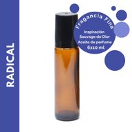 Radikal Parfymerade Roll-On Oljor 10ml - Utan Etikett