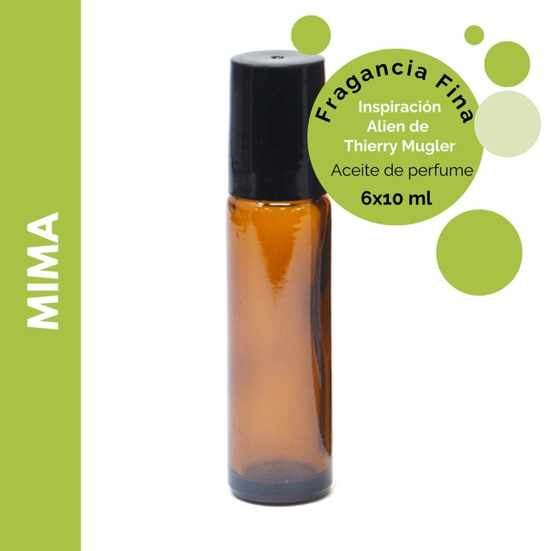 Mima Parfymerade Roll-On Oljor 10ml - Utan Etikett