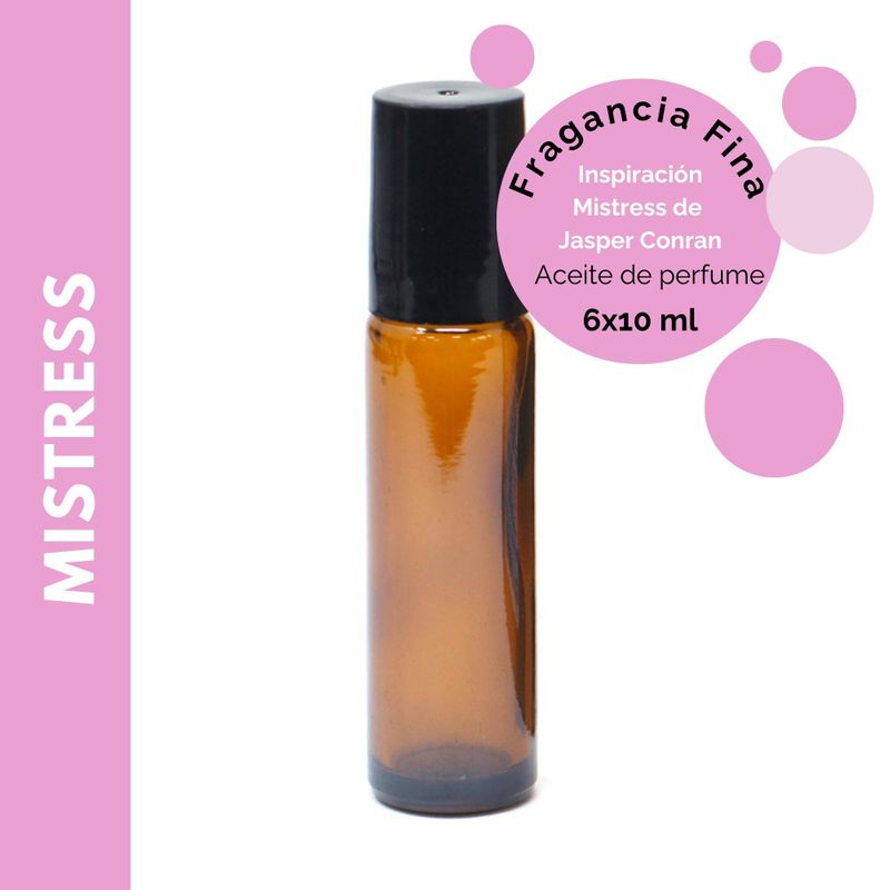 Älskarinna Parfymerade Roll-On Oljor 10ml - Utan Etikett
