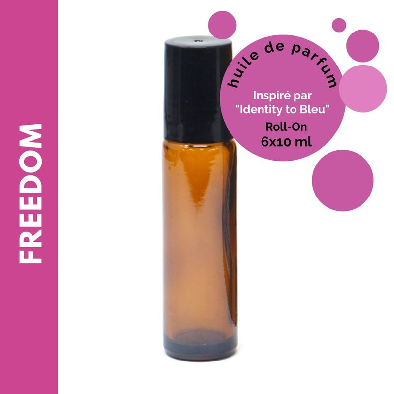 Frihet Parfymerade Roll-On Oljor 10ml - Utan Etikett
