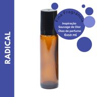 Radikal Parfymerade Roll-On Oljor 10ml - Utan Etikett