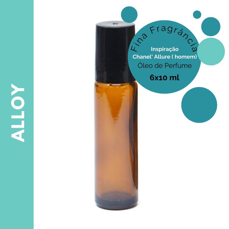 Alloy Parfymerade Roll-On Oljor 10ml - Utan Etikett