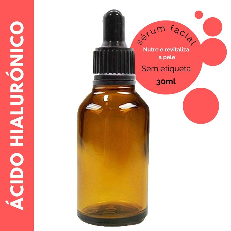 Hyaluronsyra Ansiktsserum 30ml - Utan Etikett