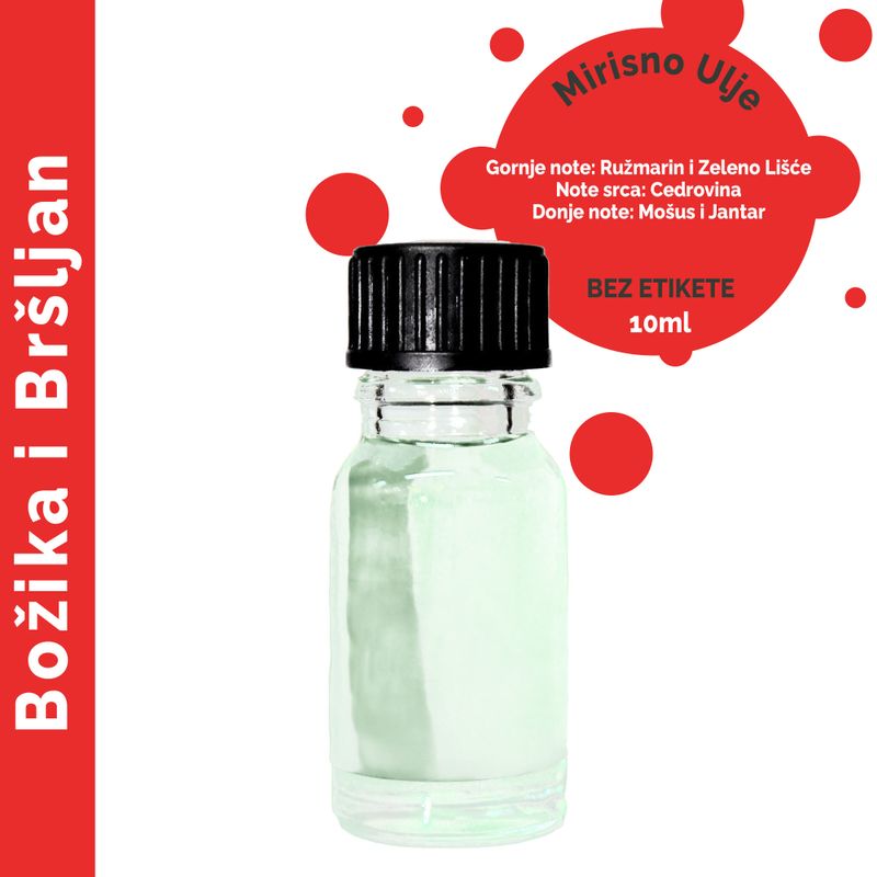 Järnek & Murgröna Doftolja 10ml - Utan Etikett