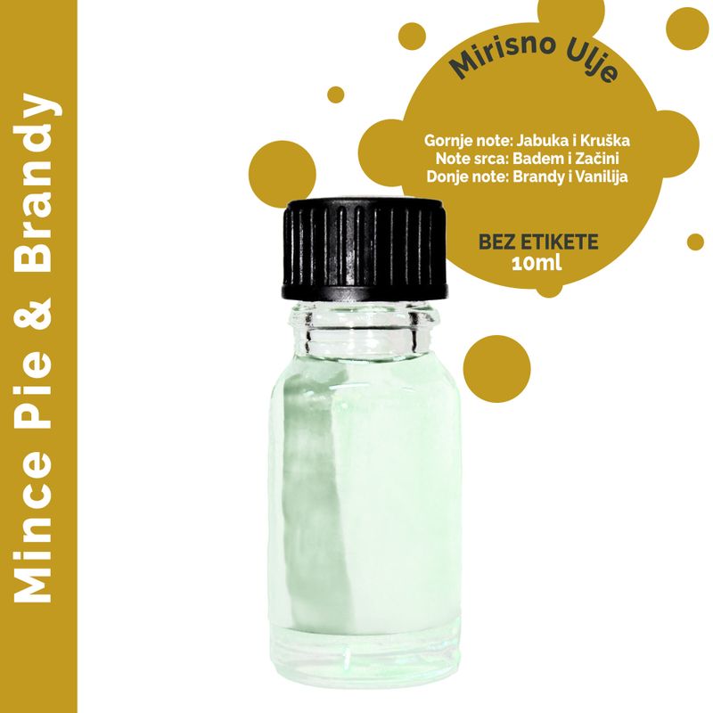 Paj & Brandy Doftolja 10ml - Utan Etikett