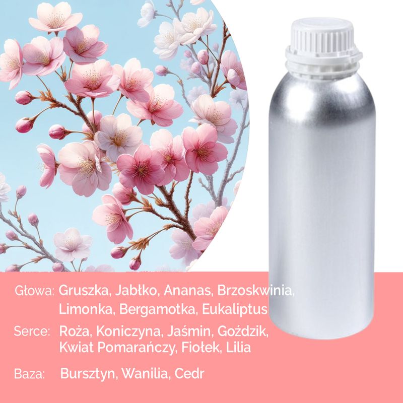 Blommande Sakura Ren Doftolja - 500ml