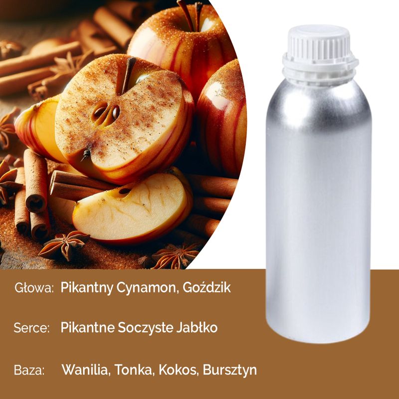 Varmt Kryddat Äpple Ren Doftolja - 500ml