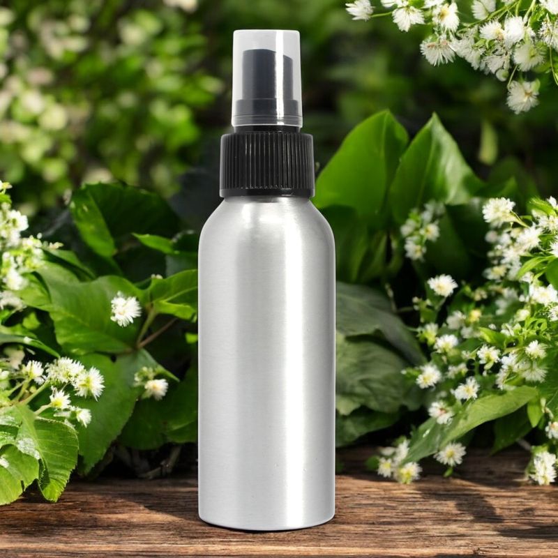 100ml Rumsspray med Eteriska Oljor - May Chang & Bergamott - Utan Etikett