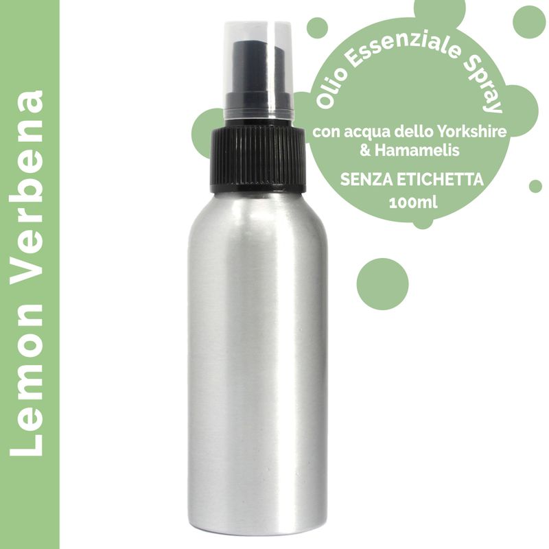 100ml Rumsspray med Eteriska Oljor - Citron Verbena - Utan Etikett