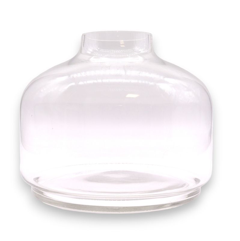 Extra Stort Terrarium på Mörkt Tung-trä med Boll - 23x23cm