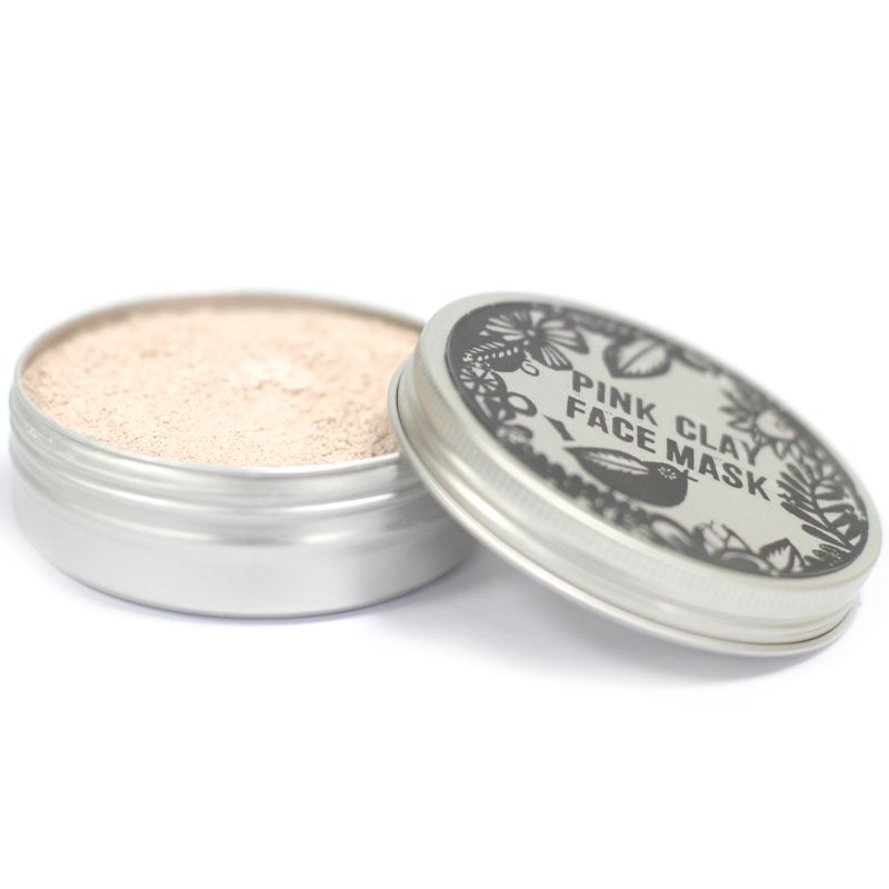 Rosa Ansiktsmask av Lera 50g