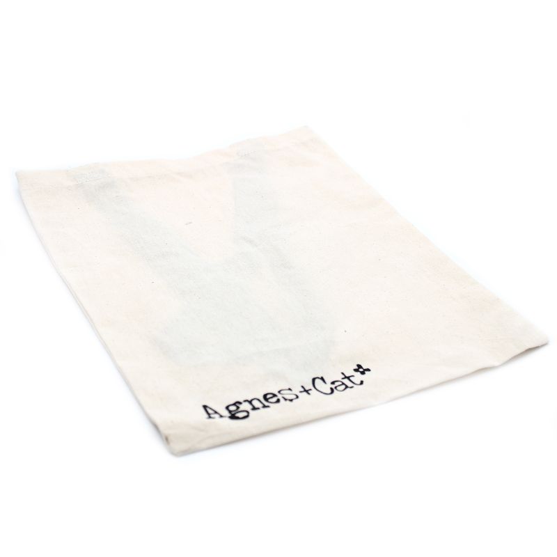 Agnes + Cat Bomullsväska - 35x30 cm - Agnes+Cat