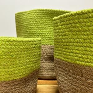 Förvaringskorgar / Tvättkorgar av Bomullsrep - AWGifts Sverige - Leverantör av Present- och Aromaterapiartiklar