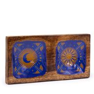 Dubbel Smyckesbricka 20x10x2.5cm - Hop Hare