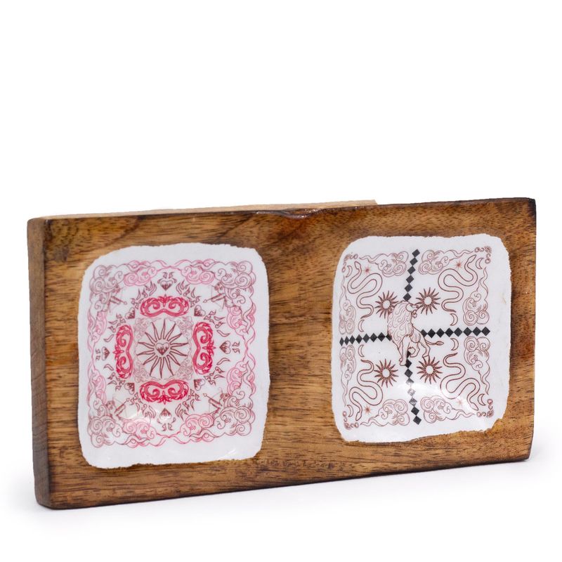 Dubbel Smyckesbricka 20x10x2.5cm - Hop Hare