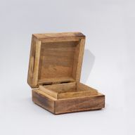 Liten Emaljerad Fyrkantig Ask 10x10x4.2cm - Hop Hare