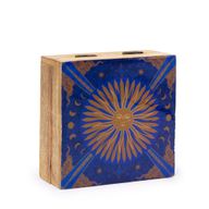 Medelstor Fyrkantig Ask 13.5x13.5x6cm - Hop Hare