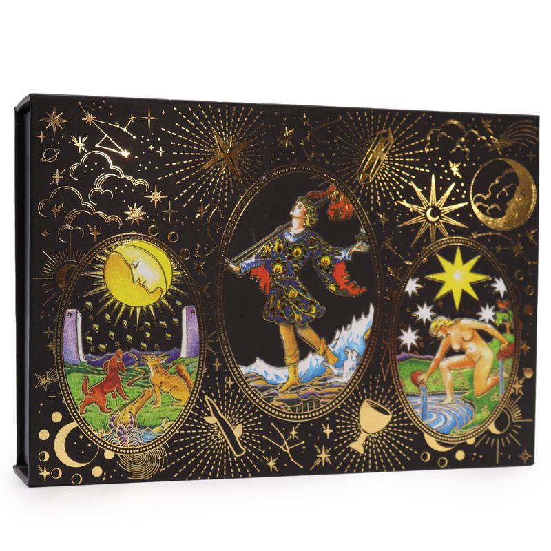 Guldfolierad Tarot - Låt Magin Börja - Gåvoset