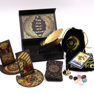 Guldfolierad Tarot - Låt Magin Börja - Gåvoset