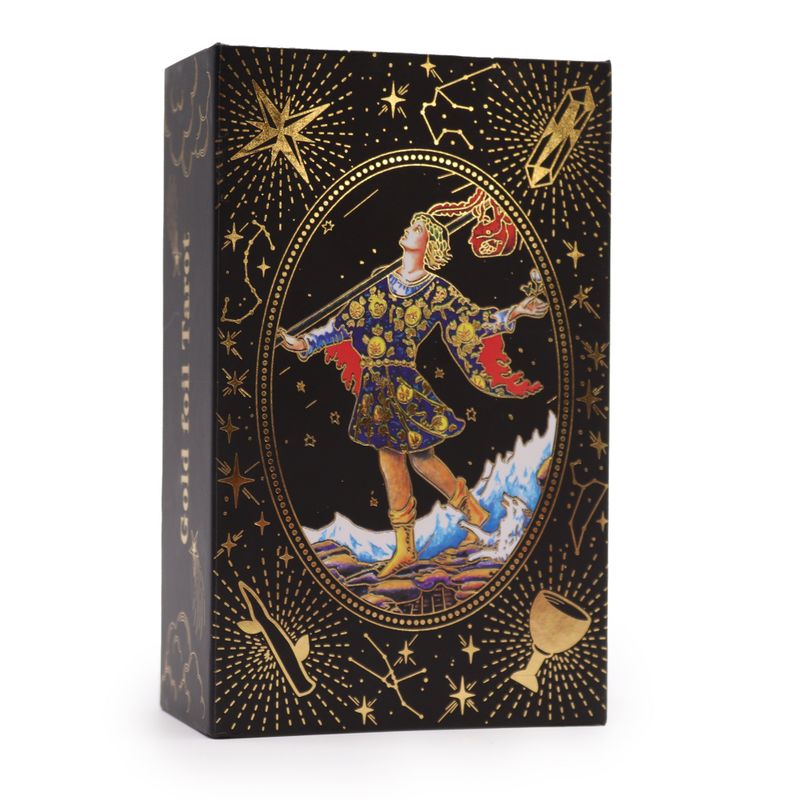 Guldfolierad Tarot - Låt Magin Börja - Presentbox