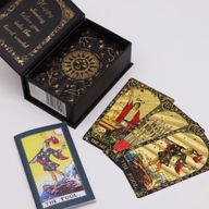 Guldfolierad Tarot - Låt Magin Börja - Presentbox