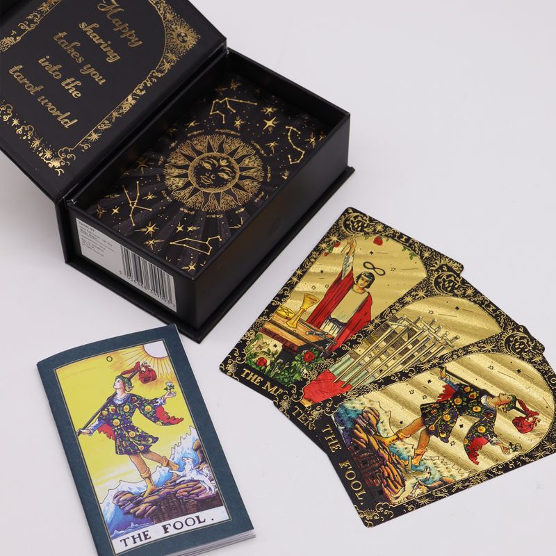Guldfolierad Tarot - Låt Magin Börja - Presentbox
