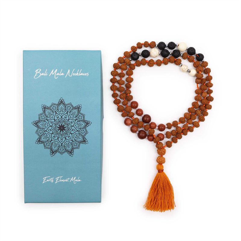 Bali Mala Halsband - Jordelement