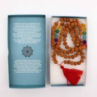 Bali Mala Halsband - Kreativitetschakra