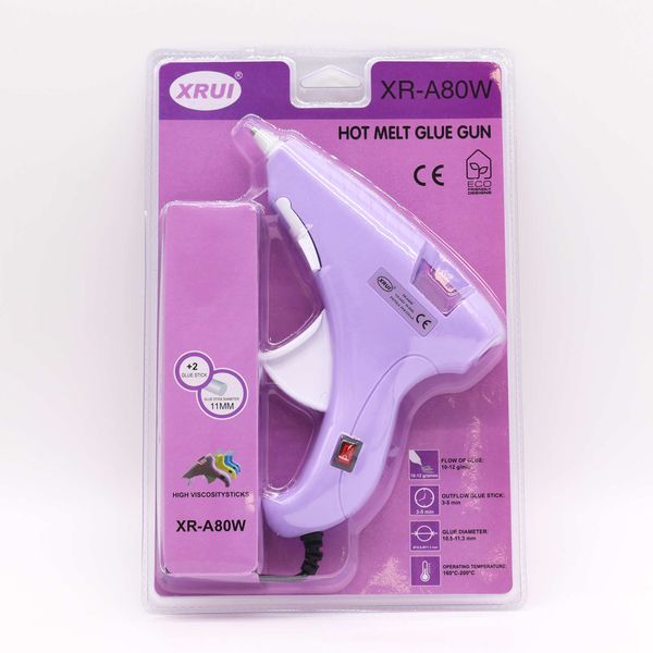 Xrui 80W Limpistol Hobby (EU-kontakt) - Till 11mm Stavar