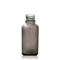 30ml Flaska i Grå Frostat Glas - Utan Lock