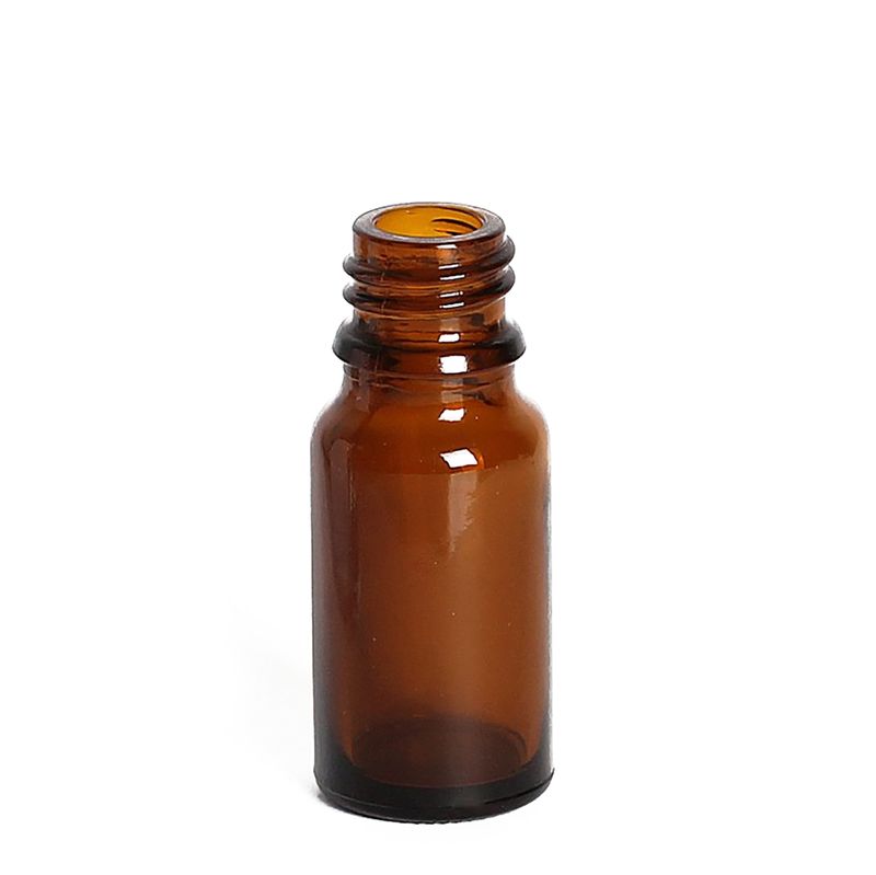 15ml Bärnstensfärgad Glasflaska