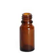 15ml Bärnstensfärgad Glasflaska