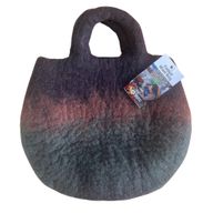 Filtväska med Älvgård - 35x27cm